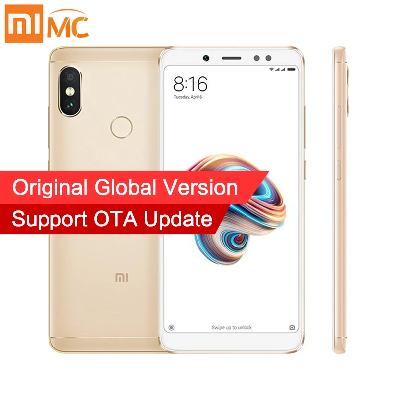 Глобальная версия Оригинальный Xiaomi Redmi Note 5 4 GB 64 99 &quotполный Экран двойной Камера
