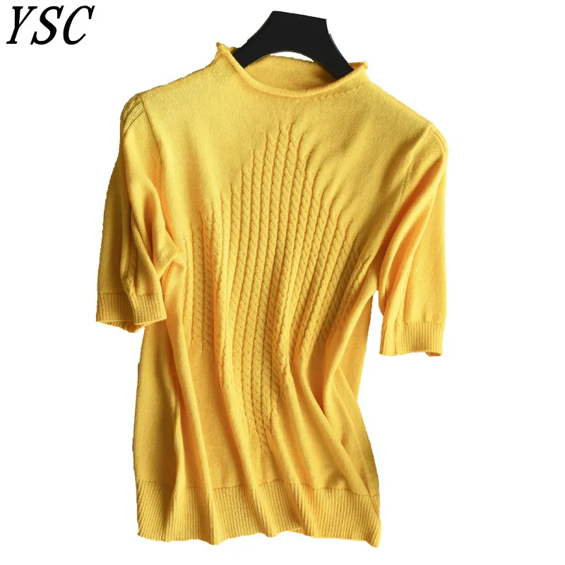 YUNSHUCLOSET 2021 хит продаж женский шерстяной свитер с намоточным воротником