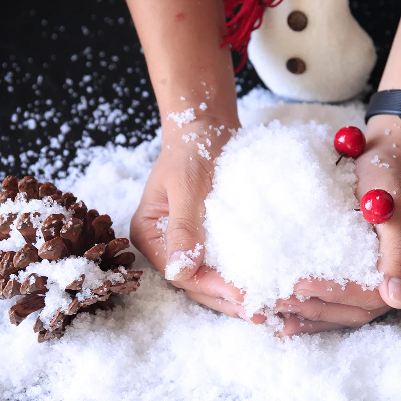 1pcs Fluffy Slime Artificial Snow Instant Powder for Children Charms Lizun DIY Kit Accessories Supplies Funny Gift | Игрушки и хобби