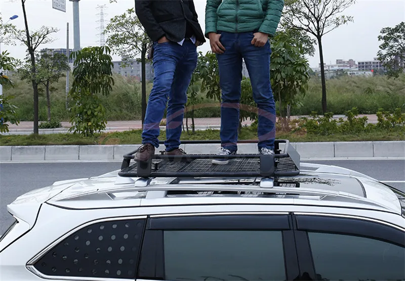Подходит для багажника Toyota горлендер Kluger 2014 2020 багажник на крышу перекрестие 4