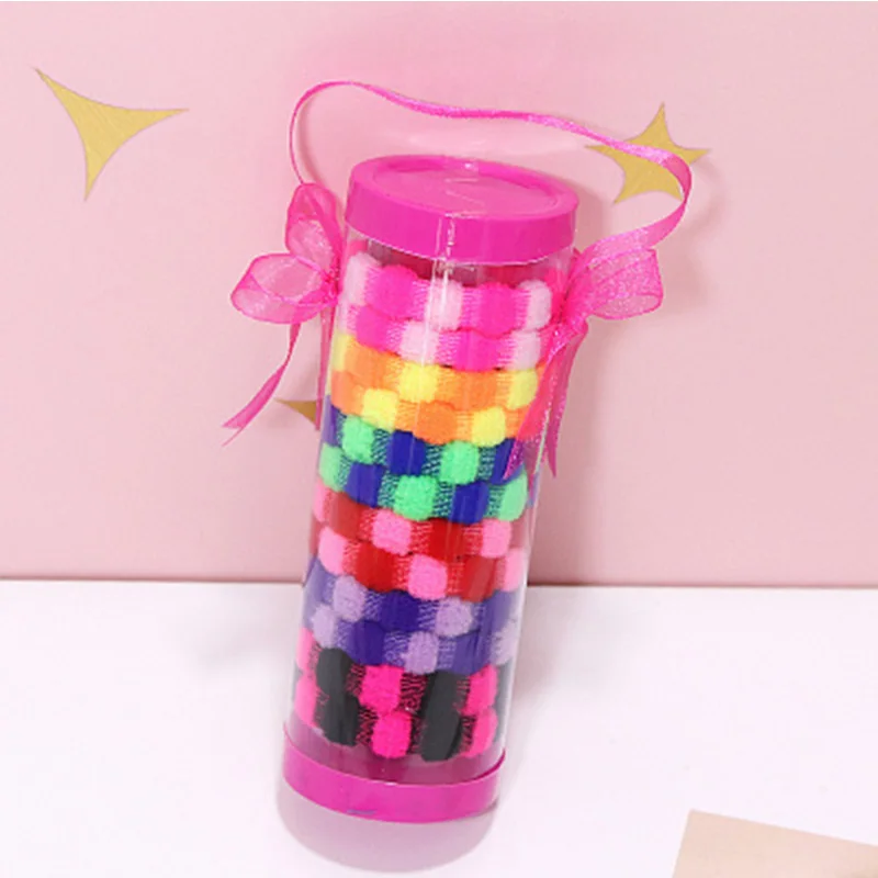 Резинки для волос девочек 50 шт./лот резинки с милыми сердечками и звездами