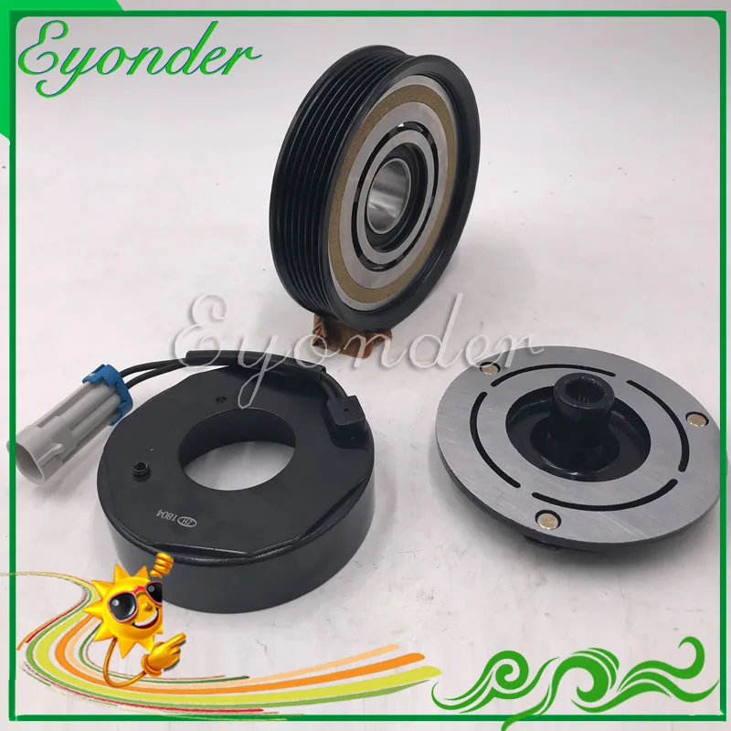 AC A/C воздушный компрессор магнитный шкив сцепления для Chevrolet CRUZE J300 1 6 8 13271258 13376447