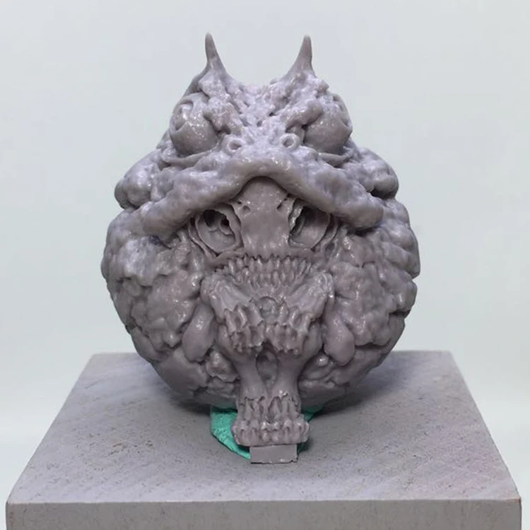 Япония WF 2016 Зимняя гримаса рогатая лягушка смоляная модель GK тема научной