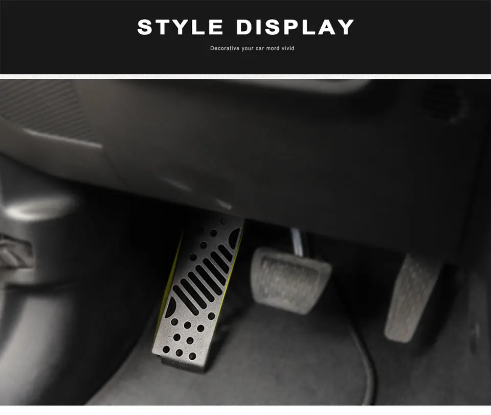 Педали SHINEKA для Jeep Wrangler JL, металлические черные левые педали для ног, декоративная накладка, накладки для интерьера