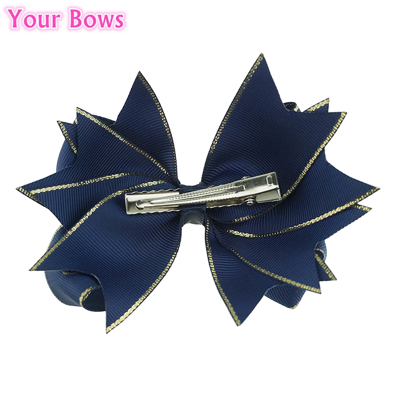 1 шт. Детские банты для девочек 5 дюйма с заколками волос 6 см|girls hair bows|hair bowsbows for girls