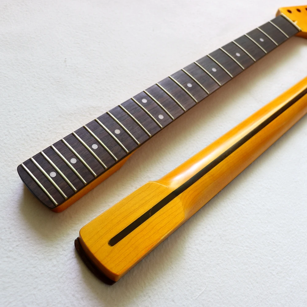 Donlis Hot 22 fret Nitro сатин готовые на заказ ST электрогитара Шея с палисандровый гриф