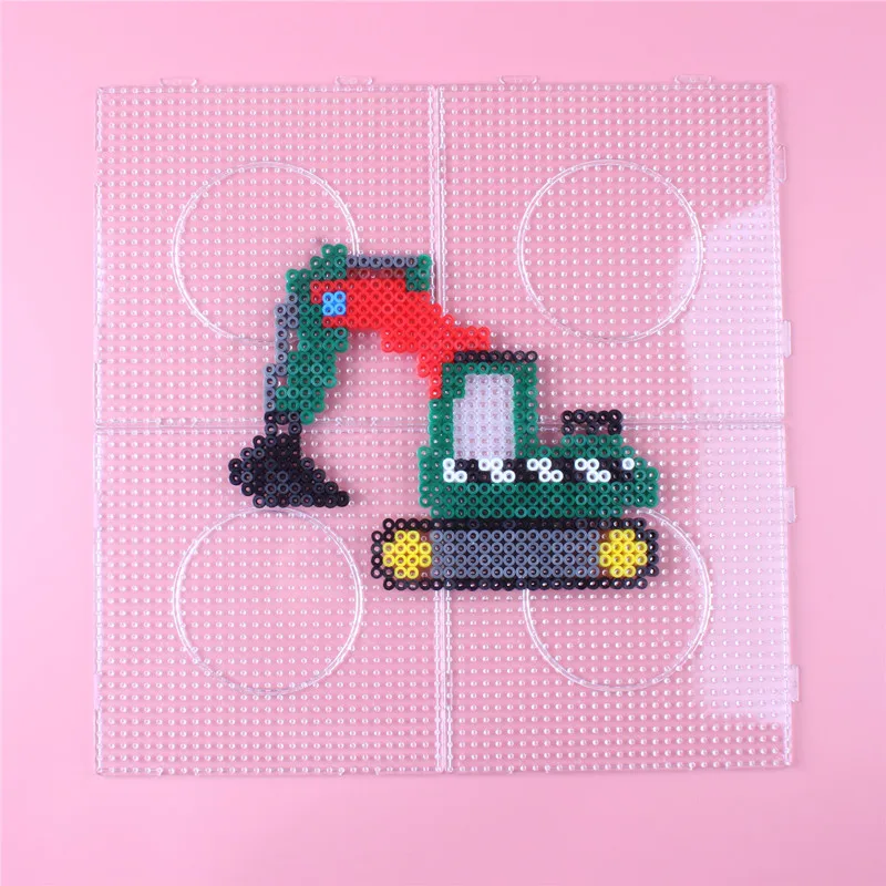 2 6 мм/5 мм Hama шарики квадратные наклейки 3D головоломки шаблон для Perler