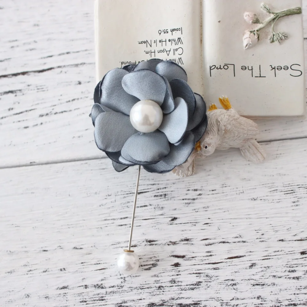 Броши для мужчин и женщин в виде цветка платья аксессуары свадебной вечеринки