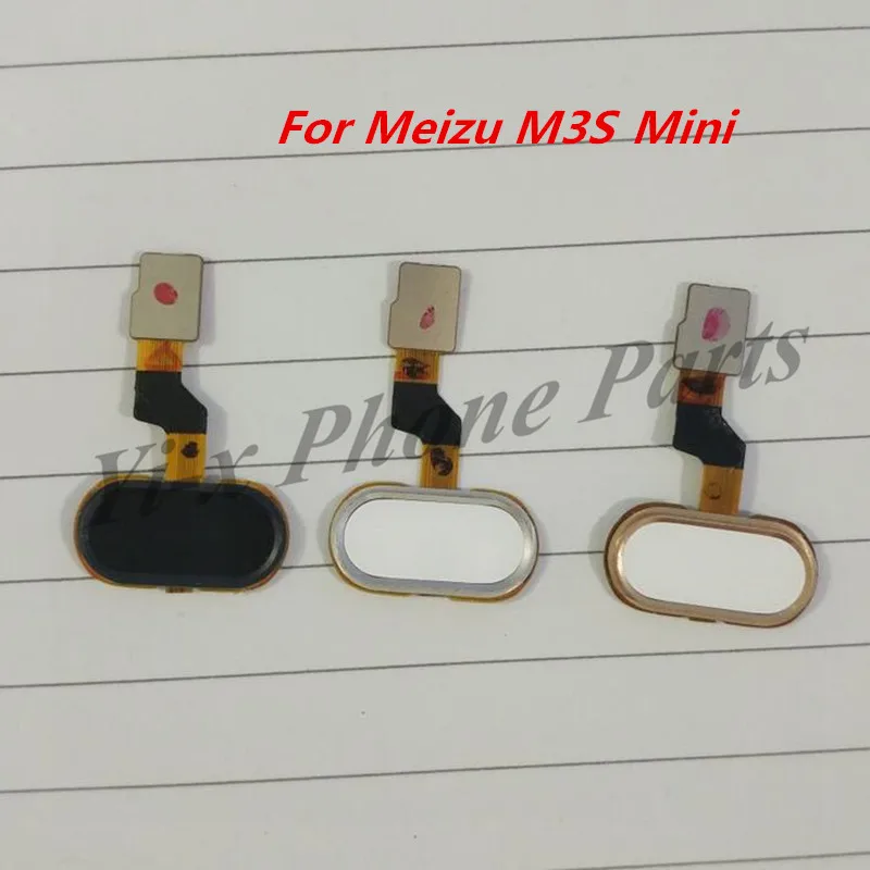 10 шт. Новинка кнопка домой гибкий кабель сенсорный идентификатор отпечатков