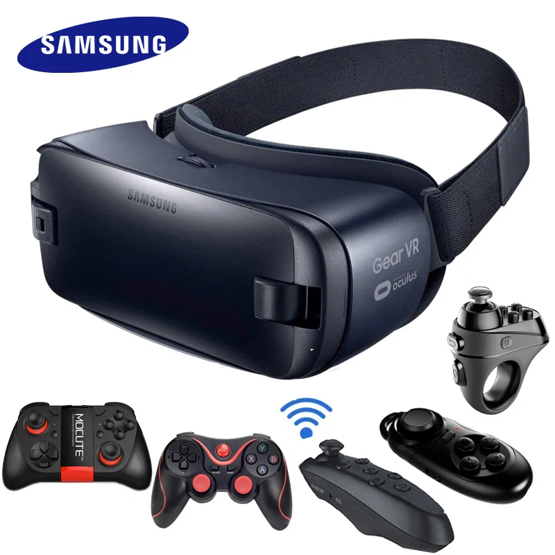 Samsung gear VR 4 0 3D очки виртуальной реальности шлем встроенный для samsung Galaxy Note 7 S6 Edge + S7