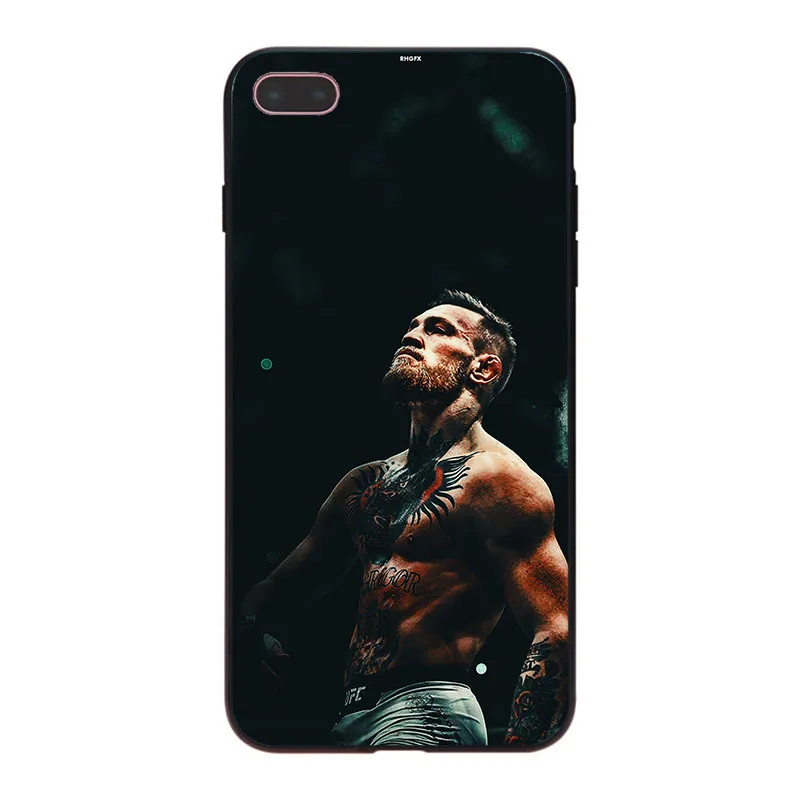 Мягкий чехол из ТПУ MaiYaCa Conor McGregor Irish Fighter для iPhone 8 7 6 6S Plus X 10 5 5S SE 5C|Чехлы-накладки| |