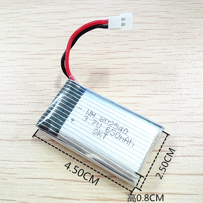 3 7 V/1S 650mAh 30C LiPO аккумулятор для RC mini FPV Drone multirotor aircraft|lipo battery|battery for rcbattery lipo battery |