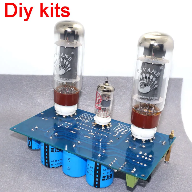 EL34 or KT88 Single-ended Class A Stereo Tube Amplifier Board Kit DIY 10W*2