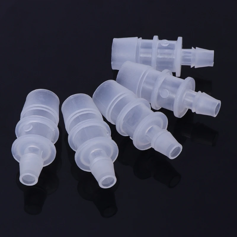 5 Pcs/Bag Water Pipe Tube Adapter Outlet Inlet Hose Control Valve For 8/12/16mm | Дом и сад