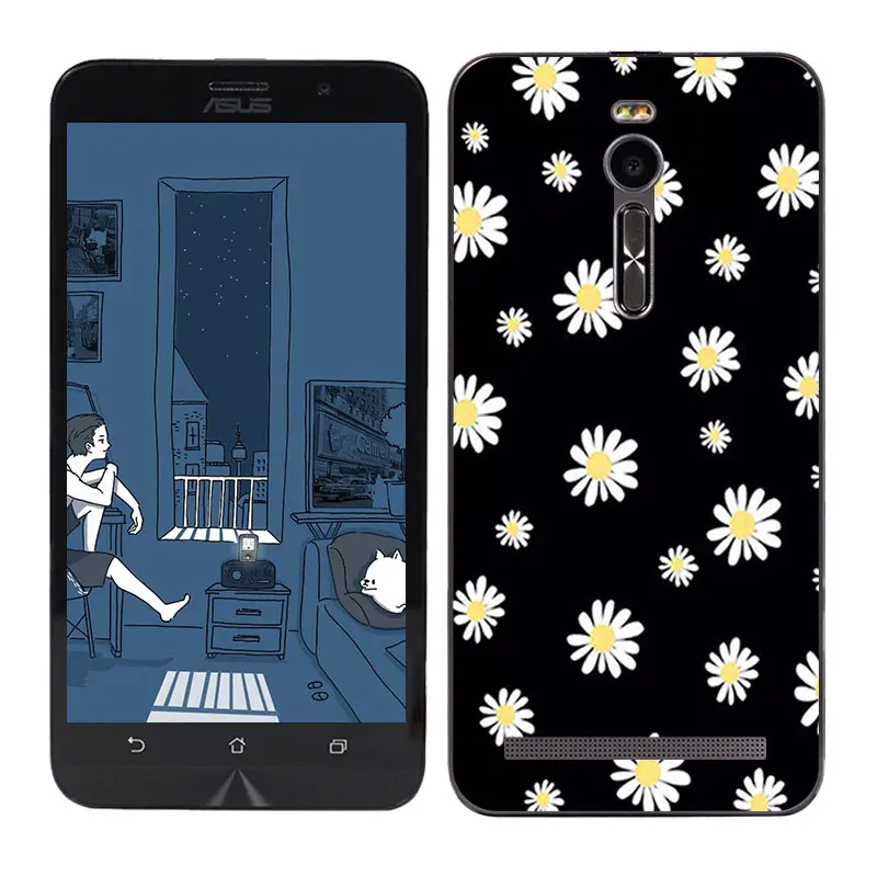 17 Мягкий чехол для Asus Zenfone 2 ZE551ML ZE550ML для Asus Zenfone 2 ZE551ML чехол Land Moon с рисунком ZE550ML Z00AD/Zenfone 2 - Цвет: 17