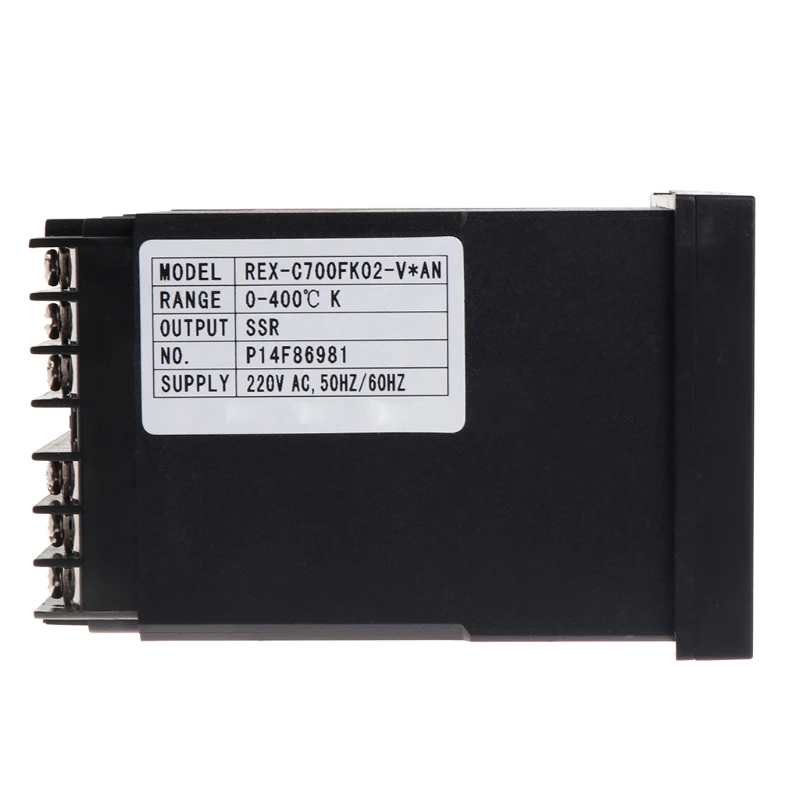 

220V Temperature Controller REX-C700 Universal Input Relay SSR Output Thermostat-m35