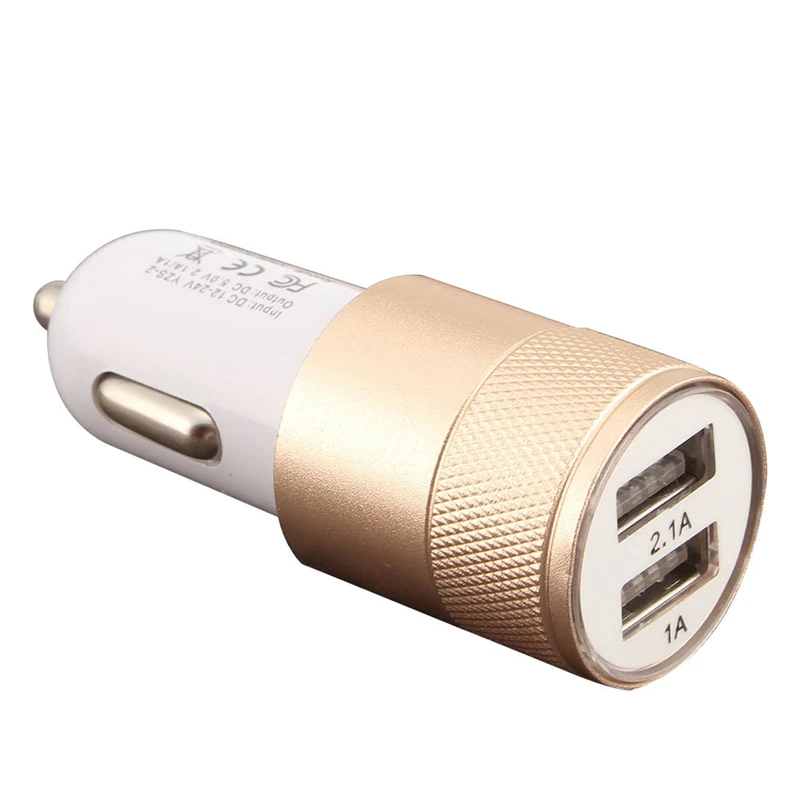 1 шт. автомобильное зарядное устройство с двумя USB портами|Зажигалка| |