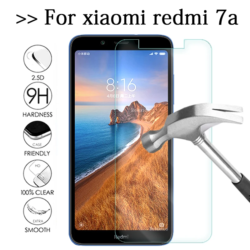 Защитное стекло закаленное для xiaomi redmi 7a 5 45 дюйма|Защитные стёкла и плёнки