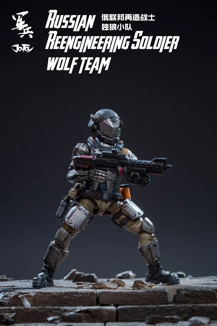 JOY TOY 1/18 русские фигурки солдат(3 шт./лот) реинжиниринг солдат Волчья команда модель куклы