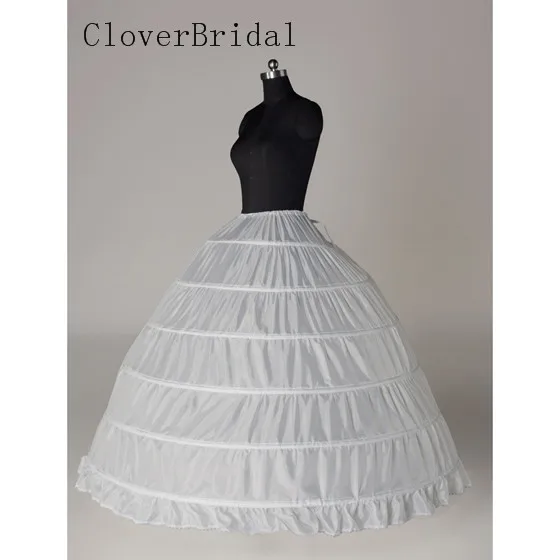 Quinceanera Нижнее Бельё для девочек кринолин 6 кольца бальное платье Свадебные