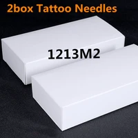 tattoo needles 100pcs 13m2 disposable tattoo needles 304 medical stainless steel hot selling for tattoo needle supply