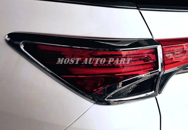 АБС пластик хром задний светильник лампа Накладка 4 шт. для Тойота Королла 2016 2018