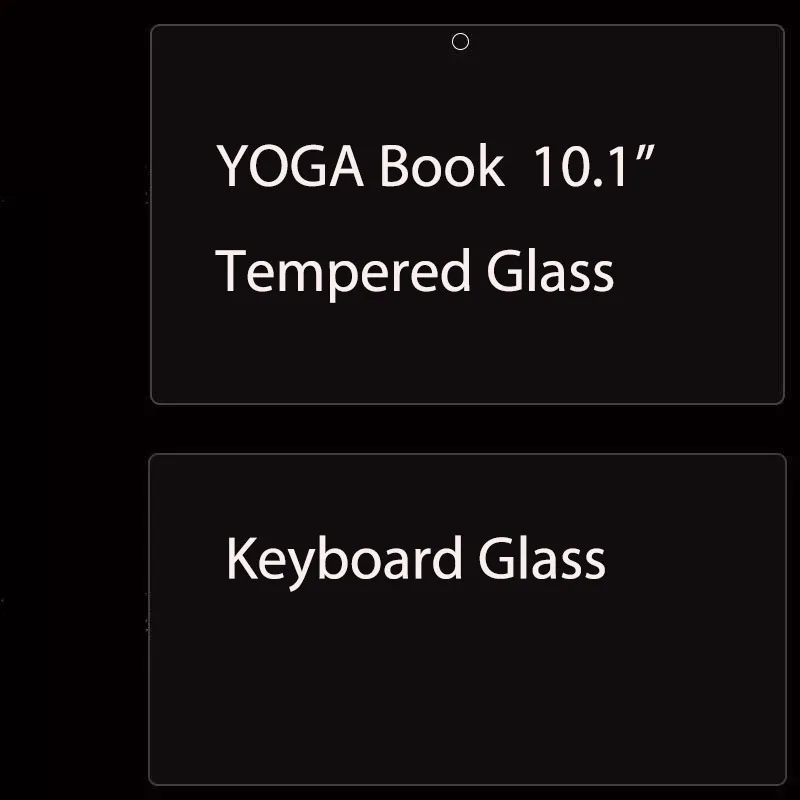Защитная пленка для экрана lenovo Yoga Book 10 1 дюймов закаленное стекло + клавиатуры