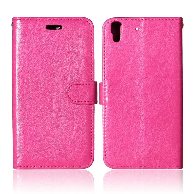 Rose Huawei Y6 случае huawei SCL-L21 Дело 5,0 PU кожа чехол для телефона для huawei Y6 y 6 SCL L01 L02 L03 L04 L21 SCL-L01 SCL-L02 SCL-L03 - Цвет: Rose