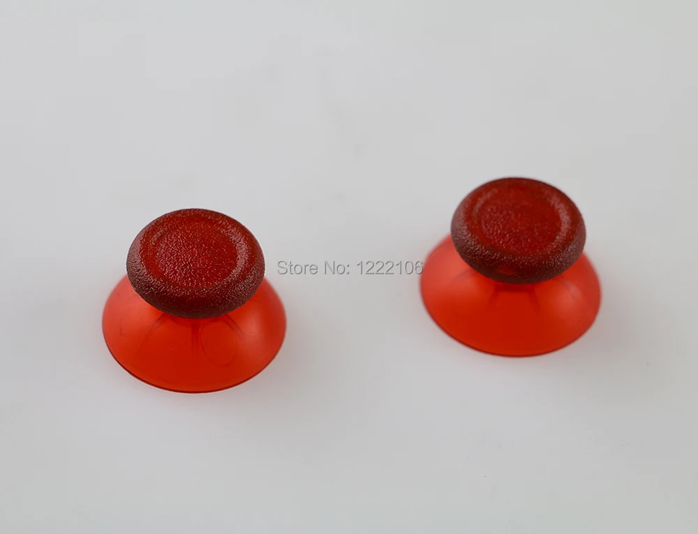 4 шт. Прозрачный гриб Thumbsticks сменный аналог Пластик 3D джойстик Кепки Крышка для PS4