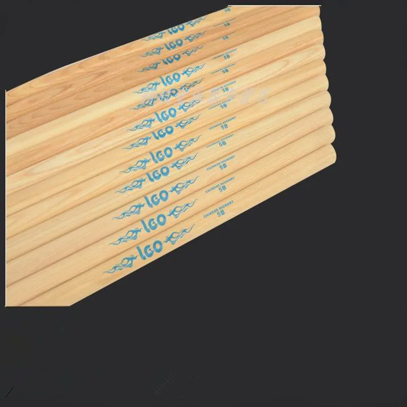 Оригинальные барабанные палочки Leo 5A 5B 7A китайские барабанные палочки Hickory ударные барабанные палочки брелок Музыкальные инструменты