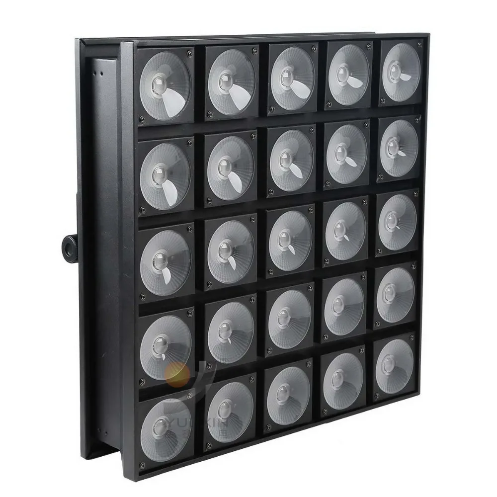 25x30 Вт светодиодная Матрица Блиндер Пиксельная панель 30 COB RGB 3в1 LED DJ фоновый