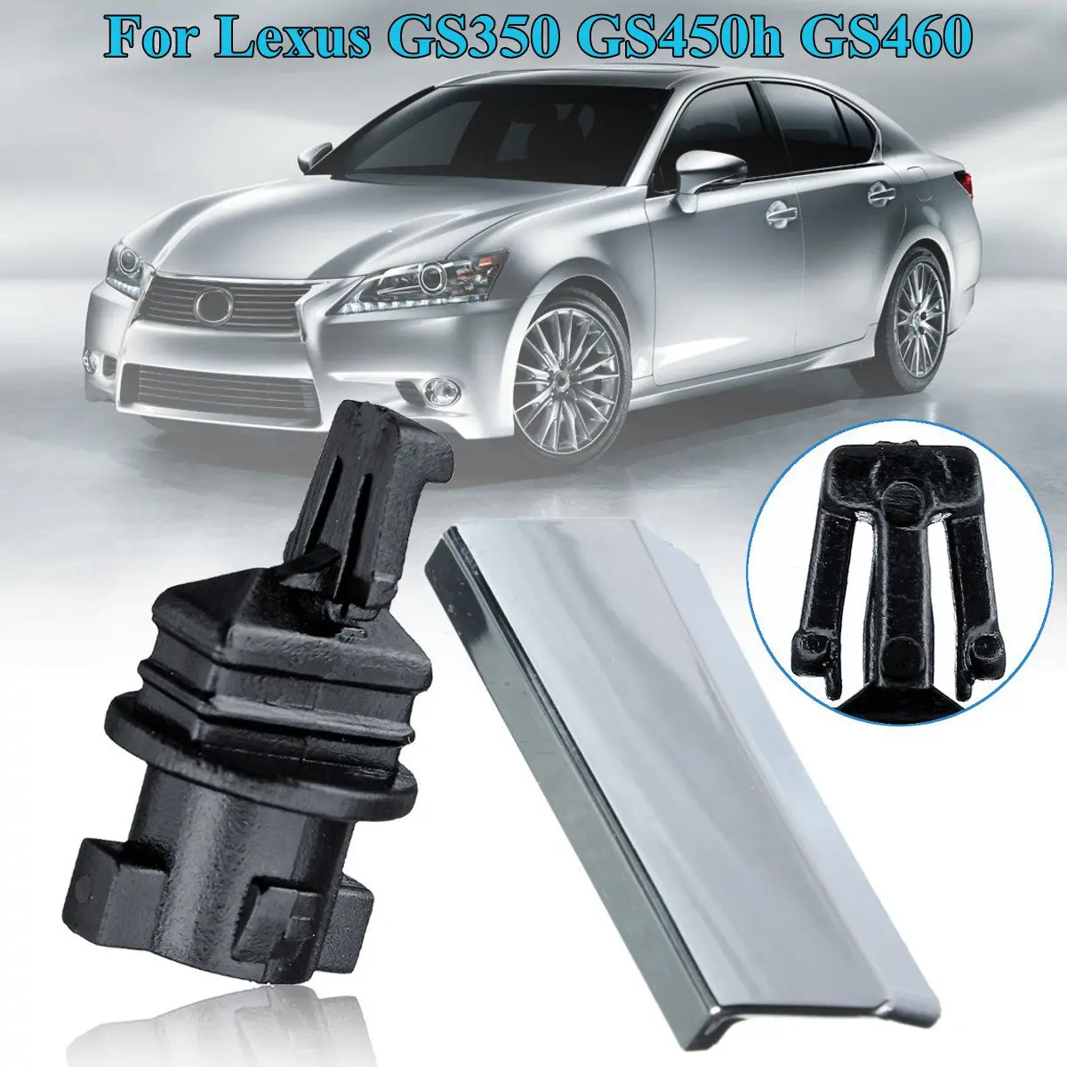 Левая фара омывателя налобного фонаря крышка и зажим для Lexus GS300 2006 GS350 2007-2011 GS430 2006-2007