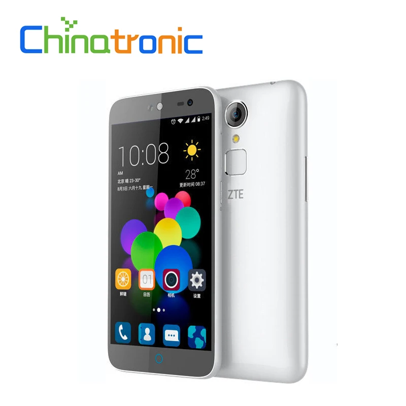 Original ZTE Blade A1 C880U Android 5.1 Mobile Phone MTK6735 Quad Core 1.3G Dual SIM 5.0&quotHD 2G RAM 16G ROM 13M FingerPrint | Мобильные