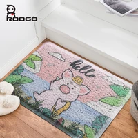 indoor super absorbs doormat latex backing non slip door mat for small front door inside floor dirt cartoon entrance rug