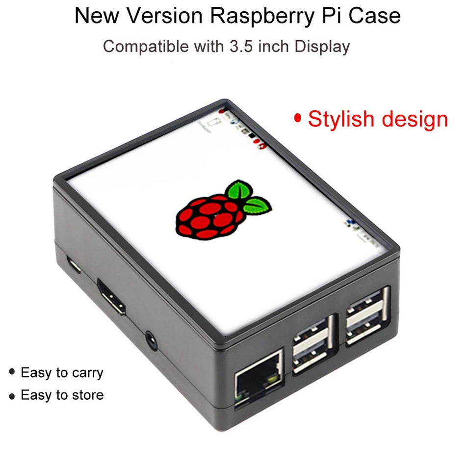 Чехол для Raspberry Pi 3 с теплоотводящим вентилятором комплект 3B + 2B совместим 5