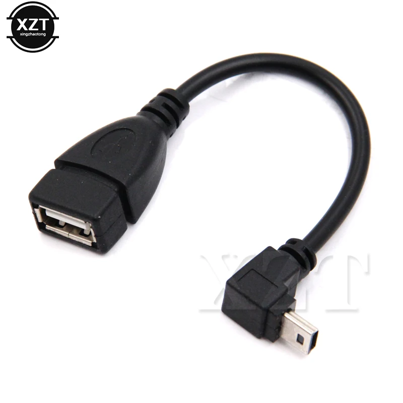 Высококачественный переходник с USB A Мама на Mini 5P B папа OTG кабель вверх Папа-мама usb
