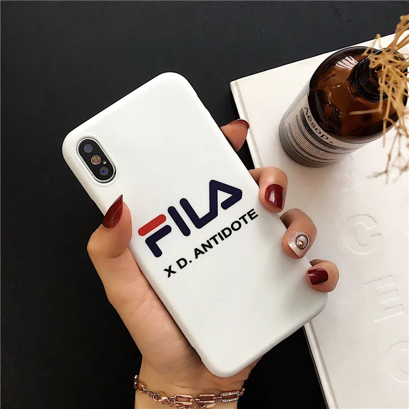 Роскошный итальянский спортивный бренд чехол для iPhone 6 6s 7 8 Plus X Xs Max Xr высокого