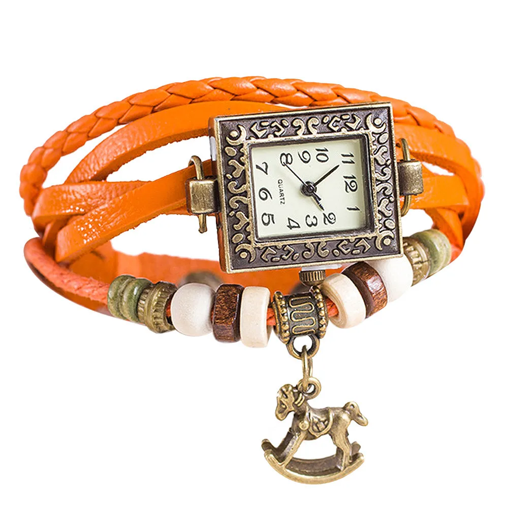 Женские кварцевые часы браслет с кожаным ремешком 2019|Женские наручные часы| |