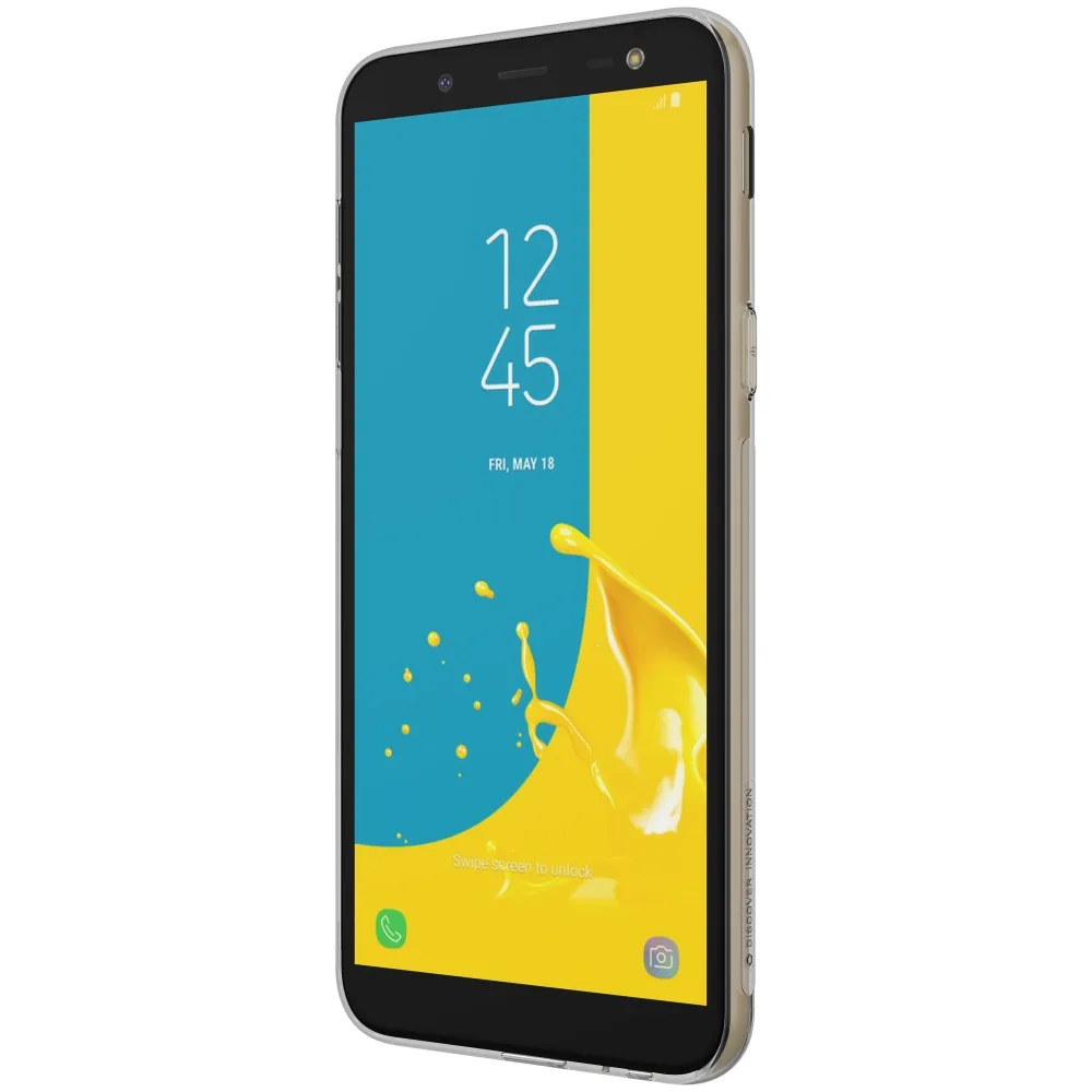 Coque для samsung J6 чехол Чехол из пластика и ПУ кожи Fundas случае антидетонационных