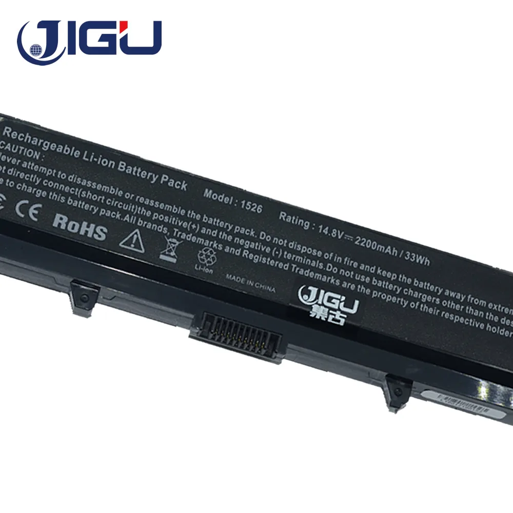 JIGU Аккумулятор для ноутбука DELL INSPIRON 1525 1526 1545 1440 1750 HP297 GW240 RN873 312 0626 0634 0XR693 0625|laptop battery