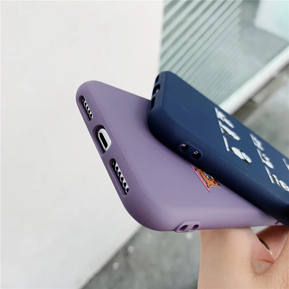 Lovely Funny Dance Dog Phone Case for IPhone X XR Xs MAX Classic Cute Art Panda TPU Silicone Back Cover 8 7 6 6S Plus |