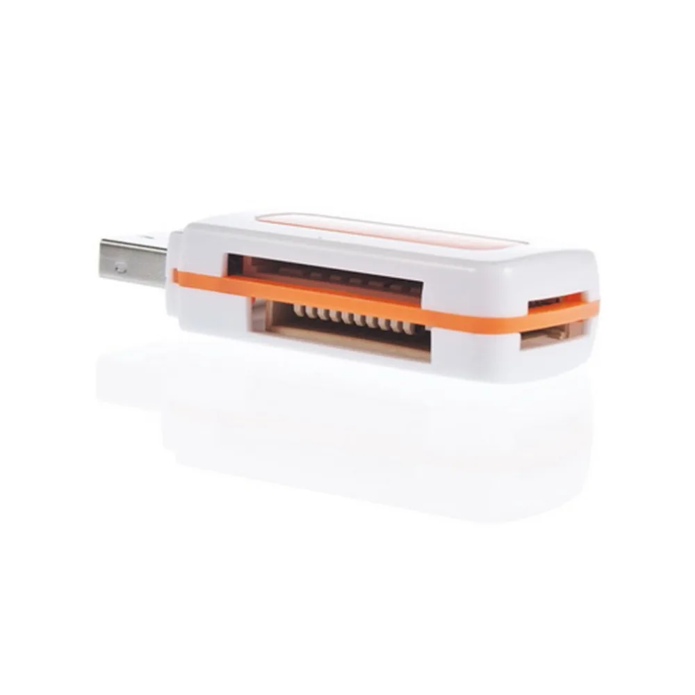1 шт. USB 2 0 4 в устройство для чтения карт памяти M2 SD SDHC DV Micro TF-карта оптовая продажа