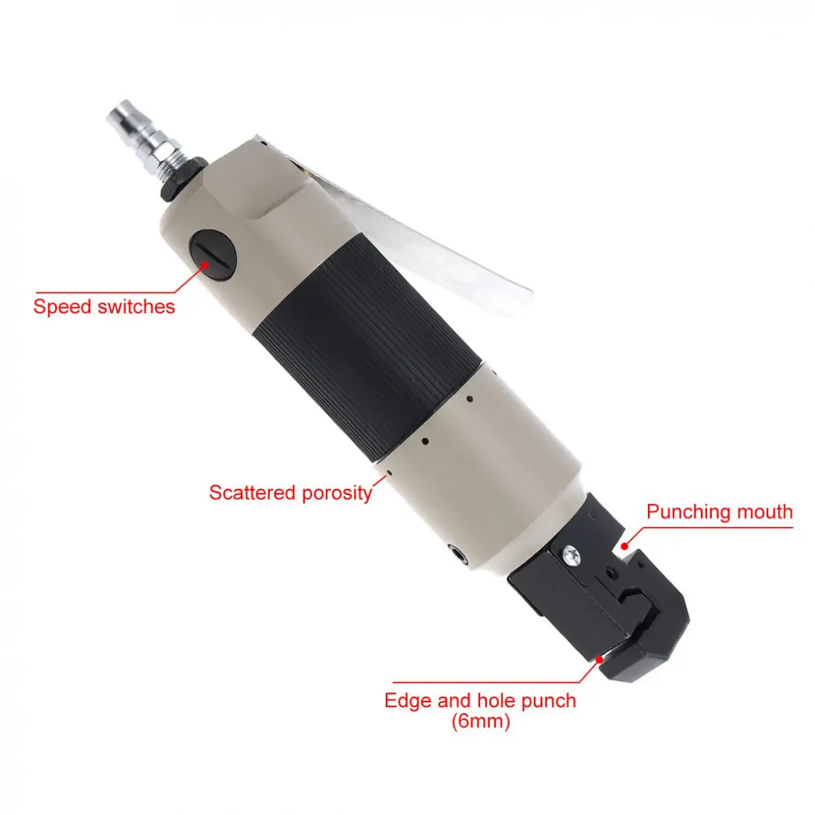 Пневматическая штамповочная Складная головка двойного назначения с байонетным