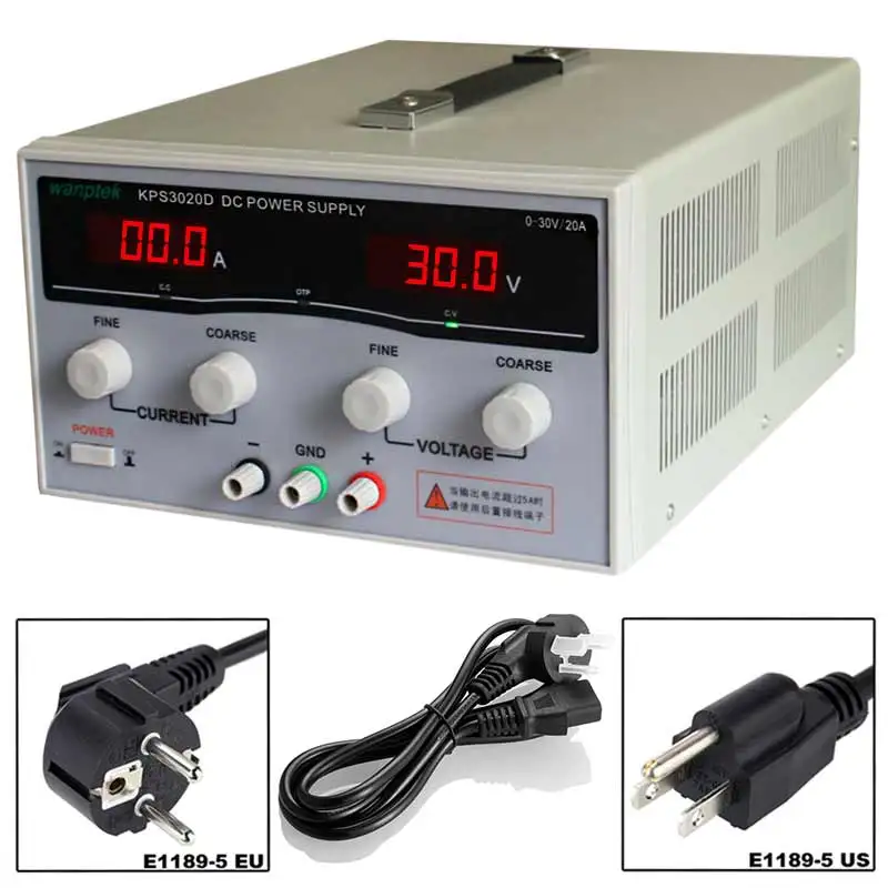 KPS3020D Высокоточный регулируемый светодиодный дисплей высокой мощности