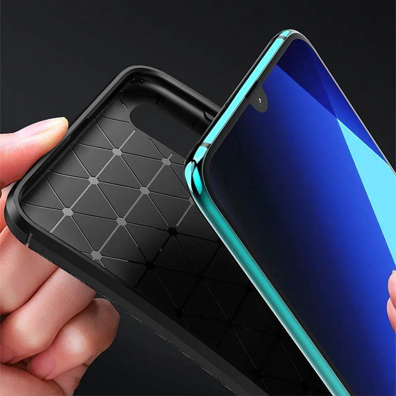 Чехол из углеродного волокна для Samsung Galaxy A70 20 30 50 51 71 52 72 5G м 31 противоударный
