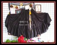 cotton 3tiered 12yards ats gypsy tribal belly dance skirt