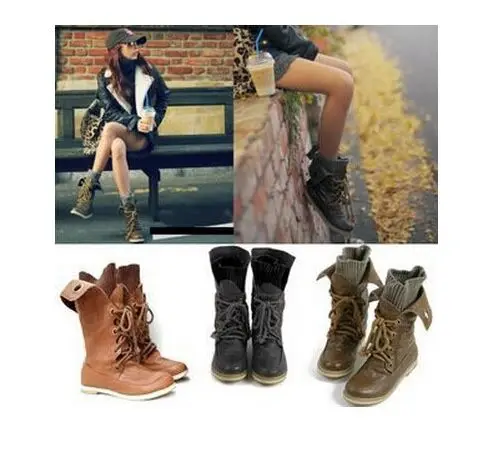 Женские ботильоны из ПУ кожи на плоской подошве|boots flats|ankle boots for womenfashion |