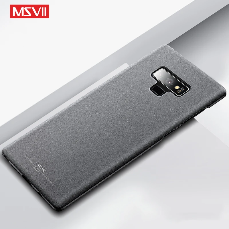 MSVII чехол для samsung Galaxy Note 9 матовый 8 Ультратонкий защитный пластиковая крышка Note9