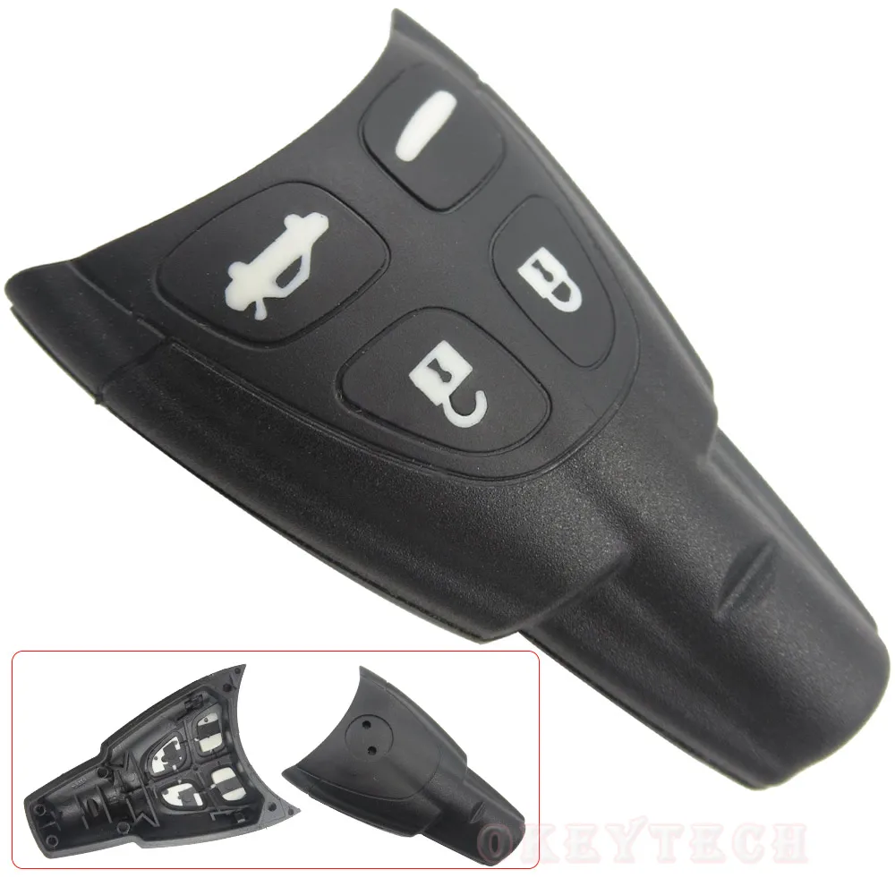 Чехол для ключа с дистанционным управлением OkeyTech чехол SAAB 9 3 5 93 95 2009 WF 4 кнопки