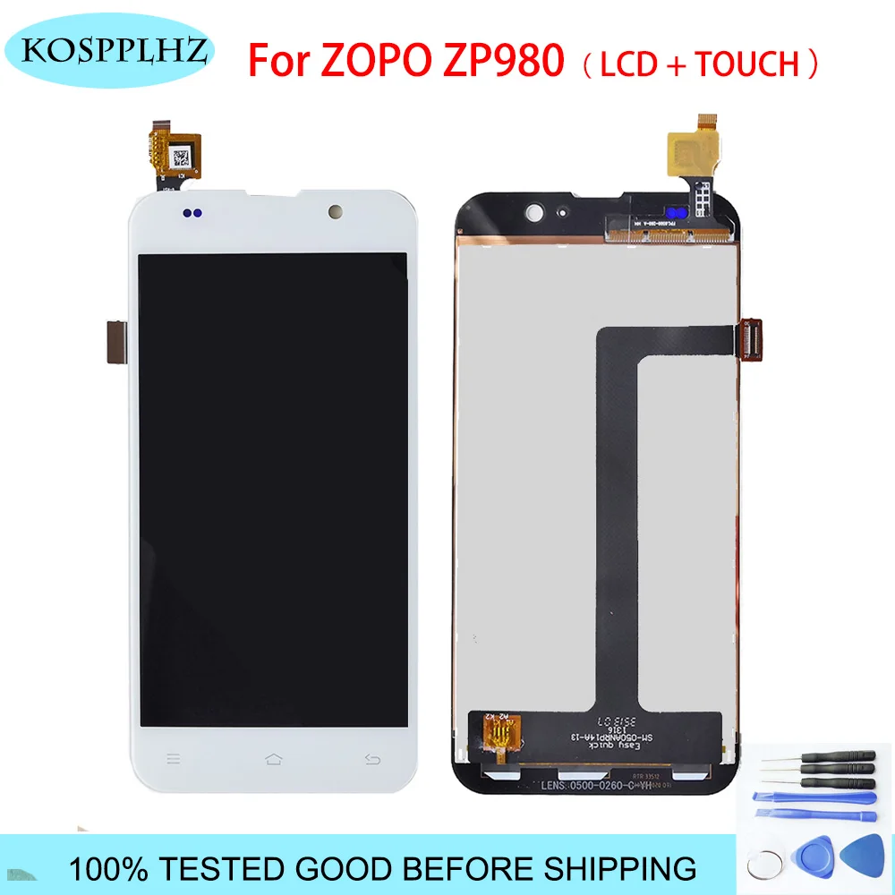 ЖК экран ZOPO ZP980 + C2 C3 сенсорный инструмент для разборки 5 0&quot|Экраны мобильных